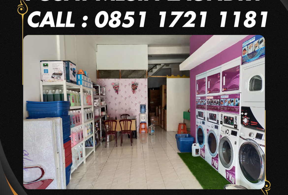 distributor perlengkapan laundry aceh