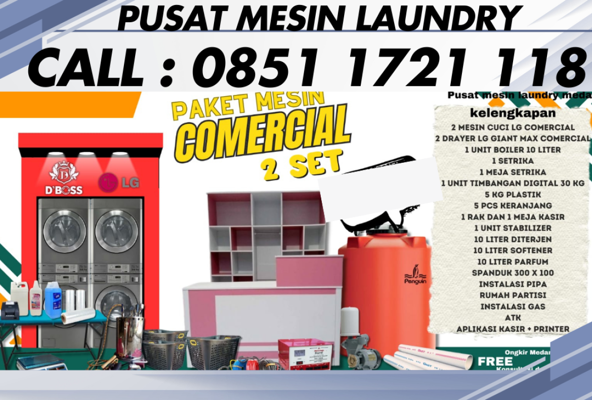 Jual mesin laundry baritoselatan