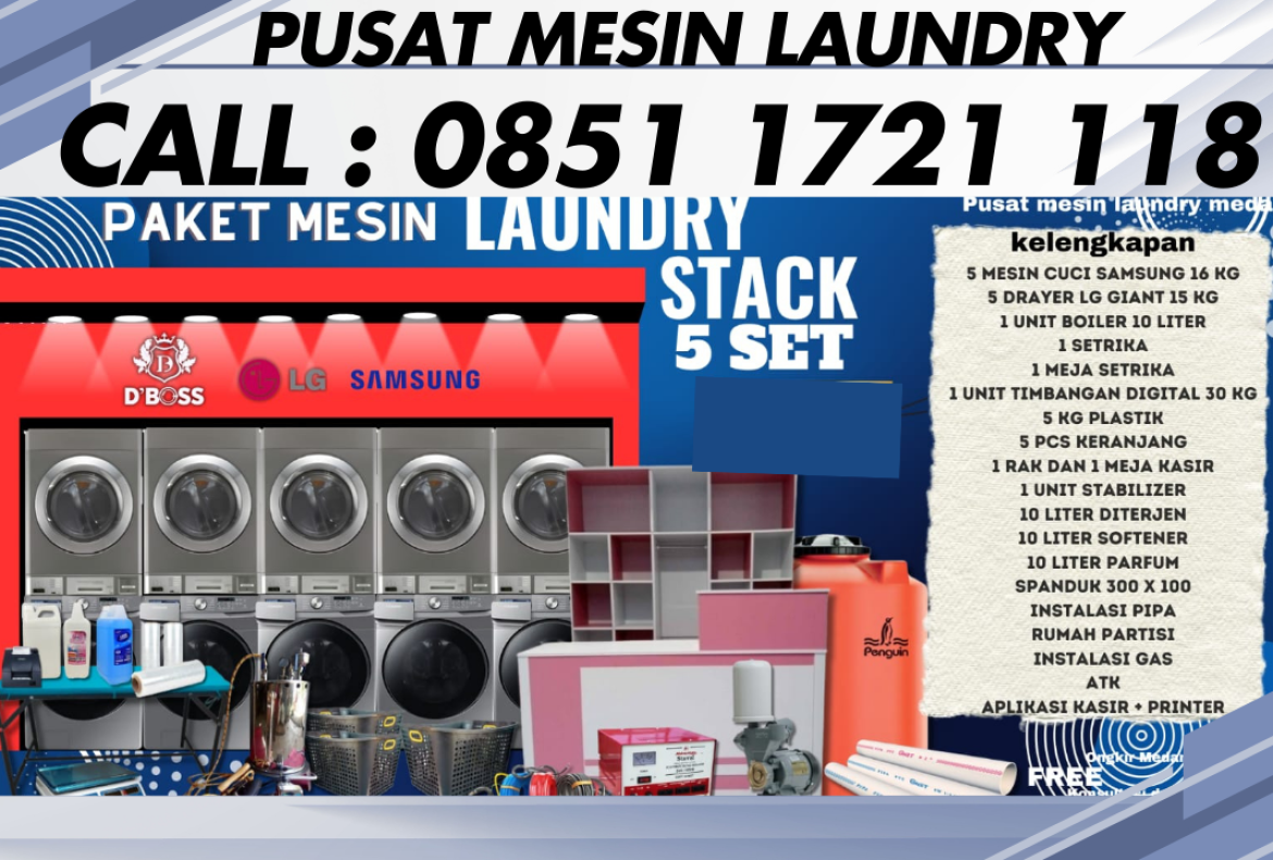 Paket Usaha Laundry Jakarta