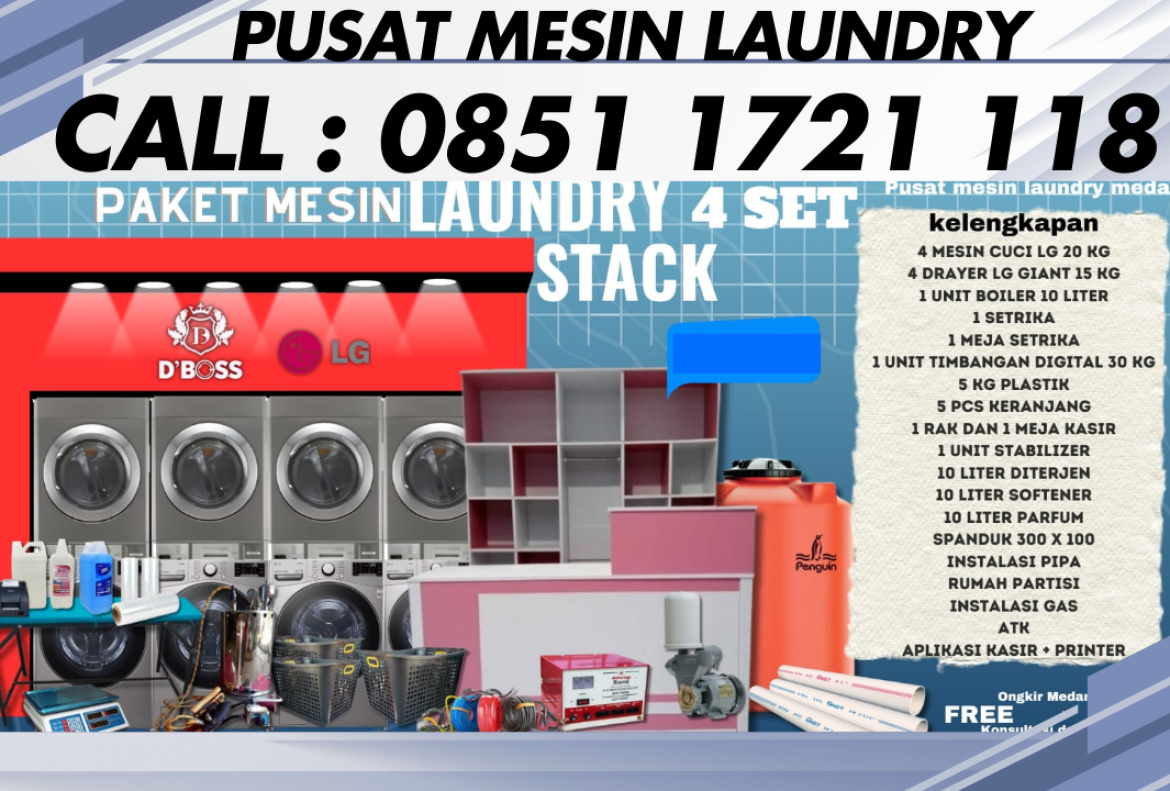 Jual paket laundry siboiga