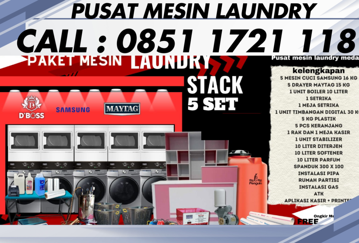 Jual mesin laundry mataram