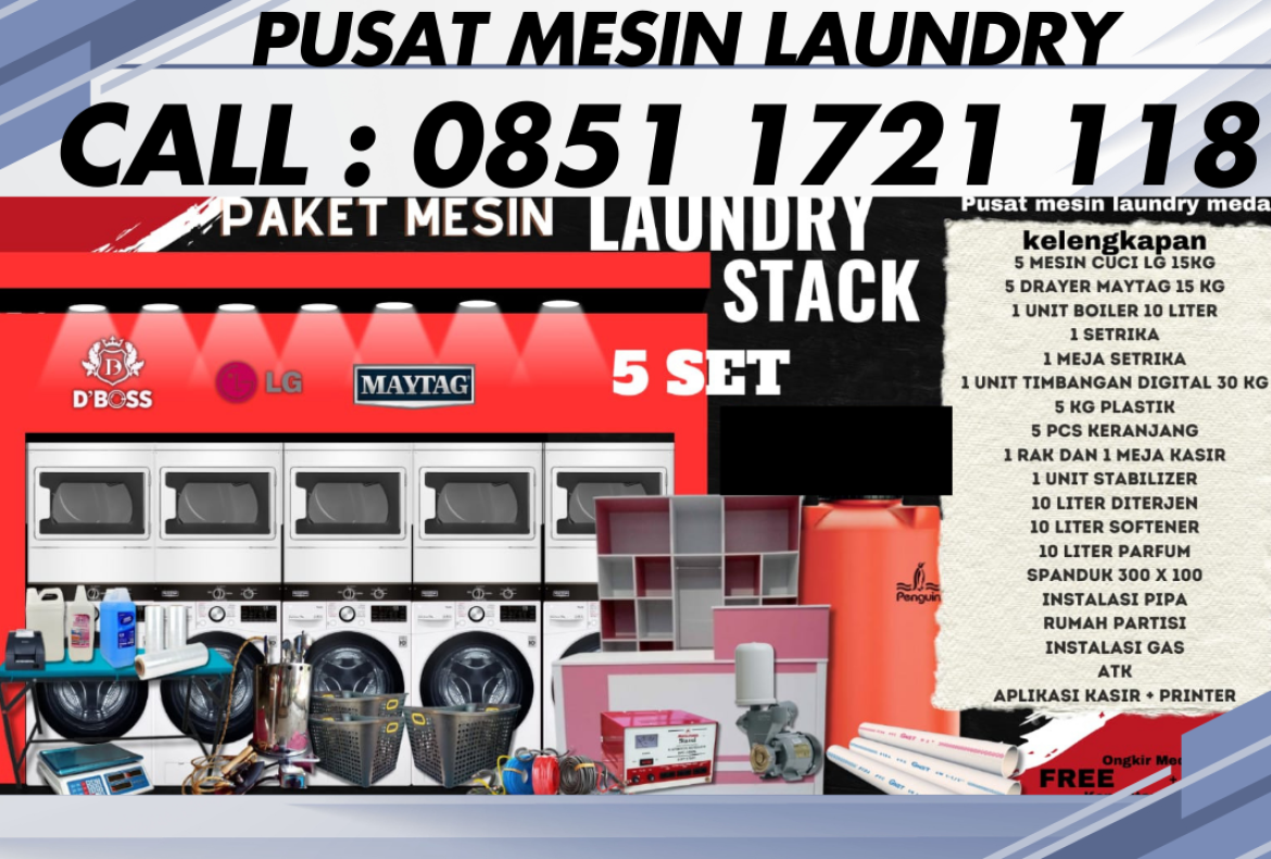 Paket Usaha Laundry Surakarta