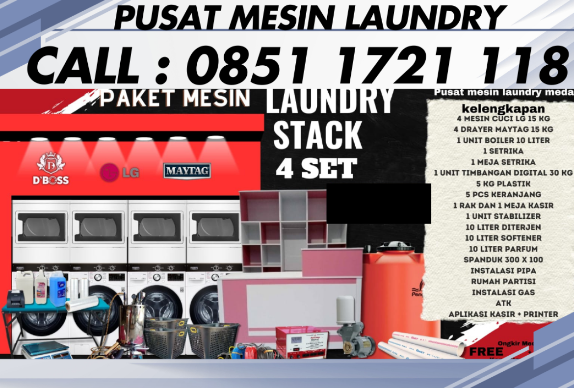 Jual mesin laundry baritoutara