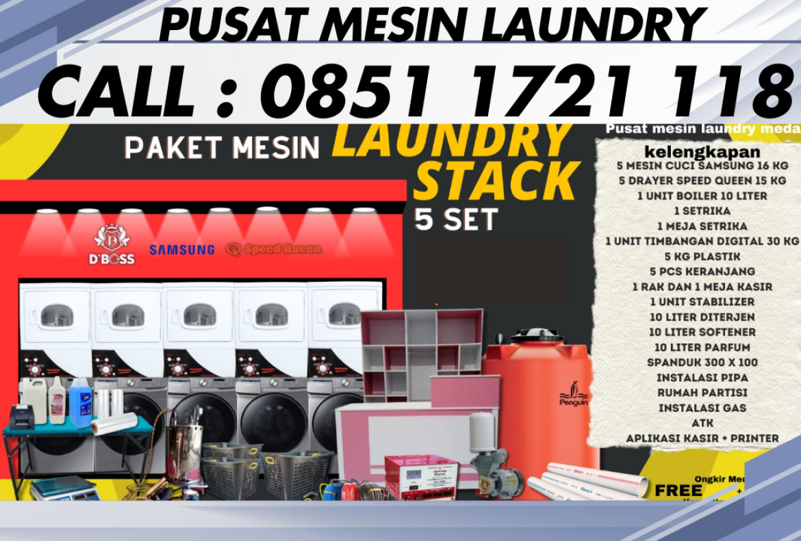 Jual mesin laundry lahat