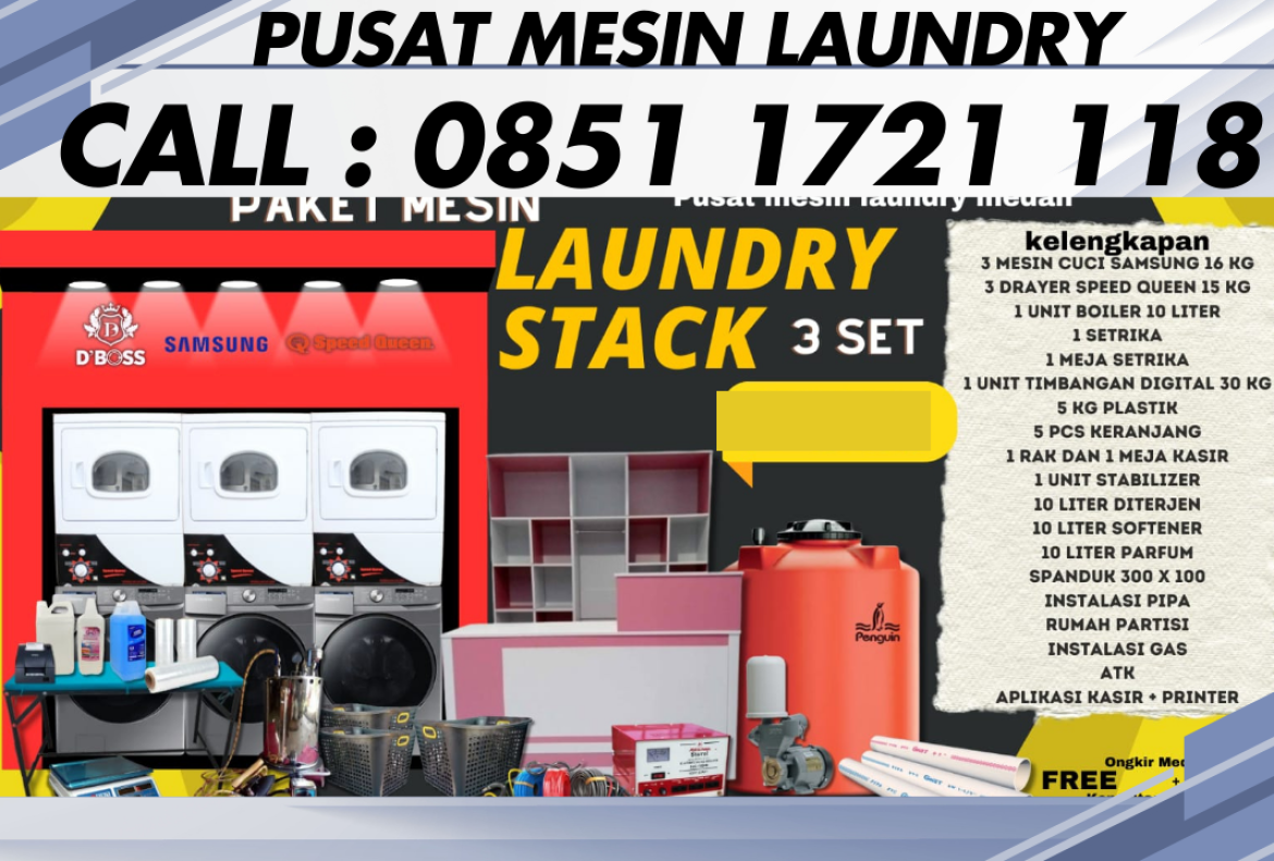 PUSAT MESIN LAUNDRY MEDAN
