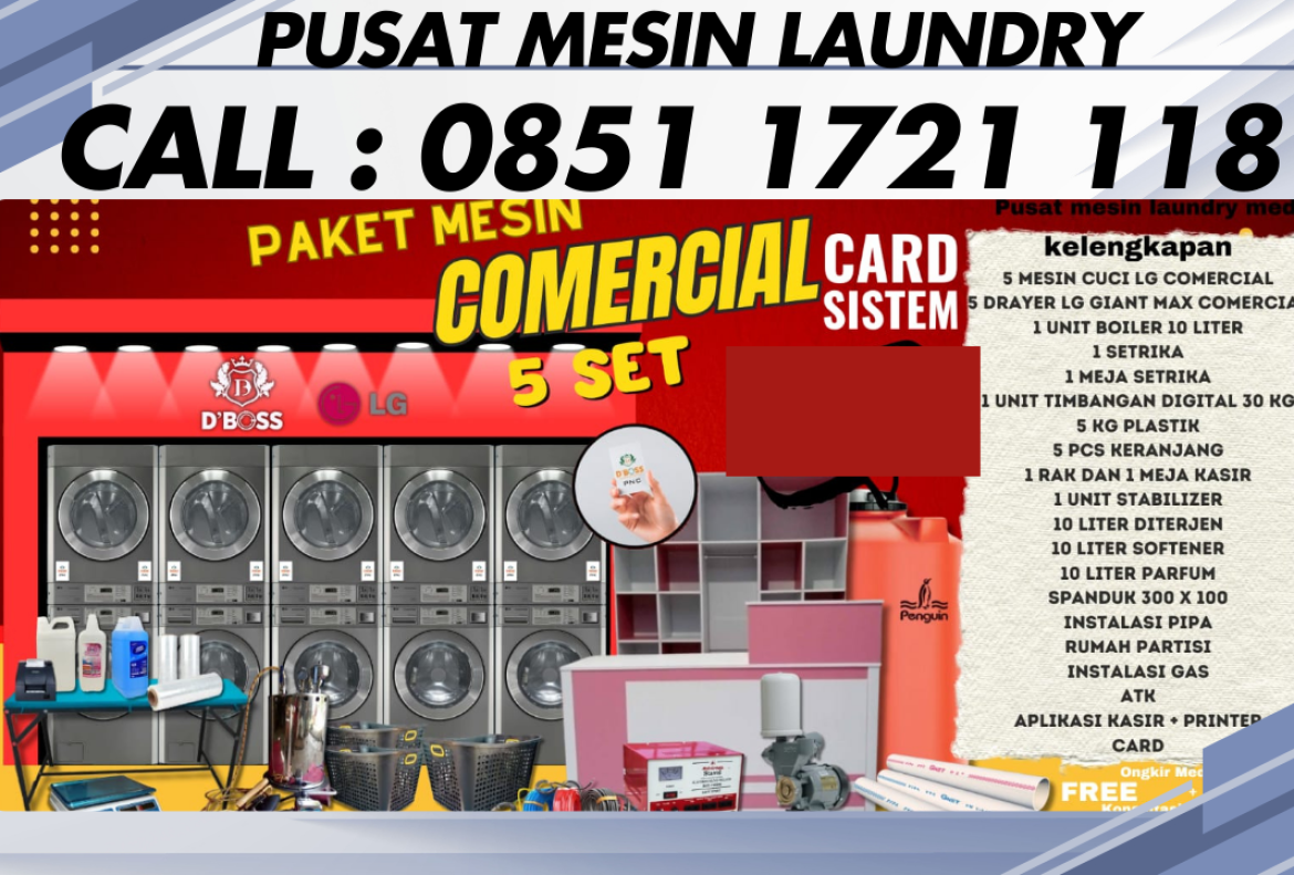 Jual mesin laundry kotawaringintimur
