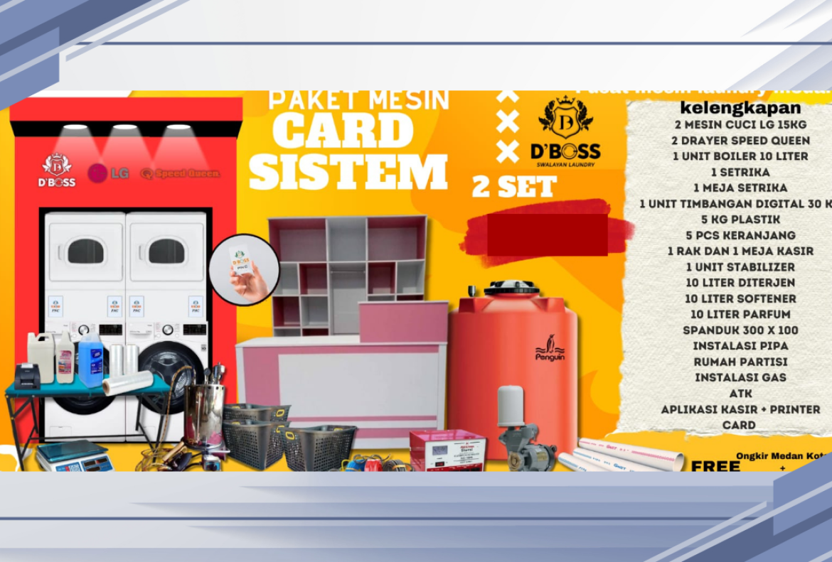 Jual paket laundry karo