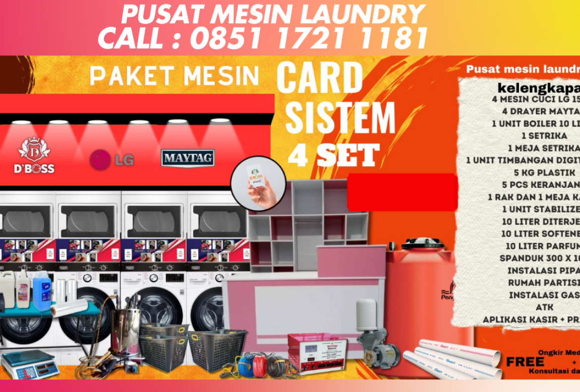 Jual paket laundry batubara