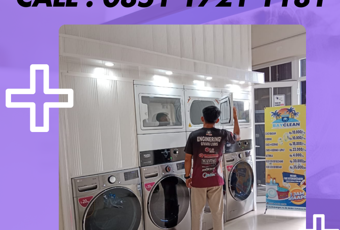 Jasa instalasi mesinlaundry acehbesar