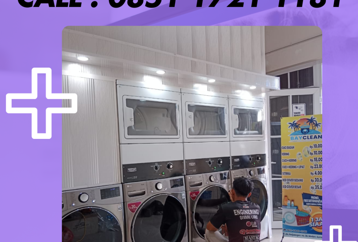 Jasa instalasi mesinlaundry acehbarat