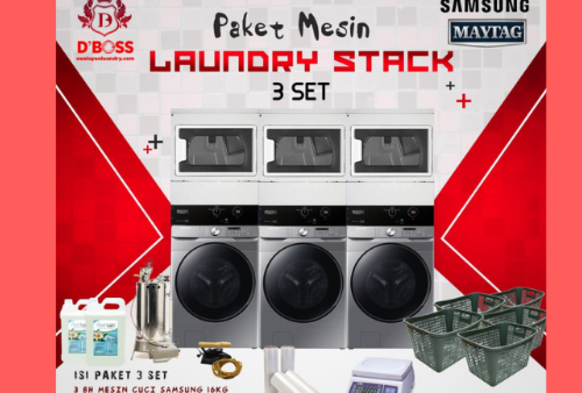 PAKET USAHA LAUNDRY PADANG